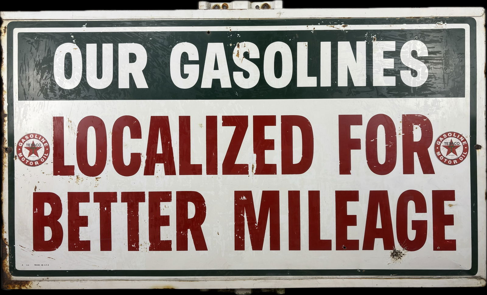Texaco Localized Gasoline Advertising SST Sign (1 of 17)