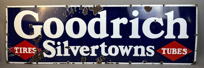 Goodrich Silvertown Tires SSP Advertising Sign