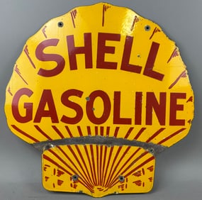 Shell Gasoline Diecut DSP Advertising Sign