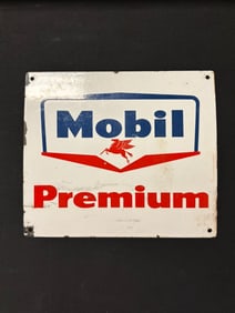 Mobil Premium Gas Pegasus SSP Advertising Sign