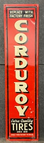 Corduroy Tire Vertical SST Advertising Sign