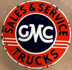 GMC Sales Service DSP Advertising Dealership Sign