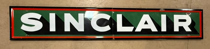 Sinclair Oil Gas 2 Piece Shaded Letter SSP 12' Sign