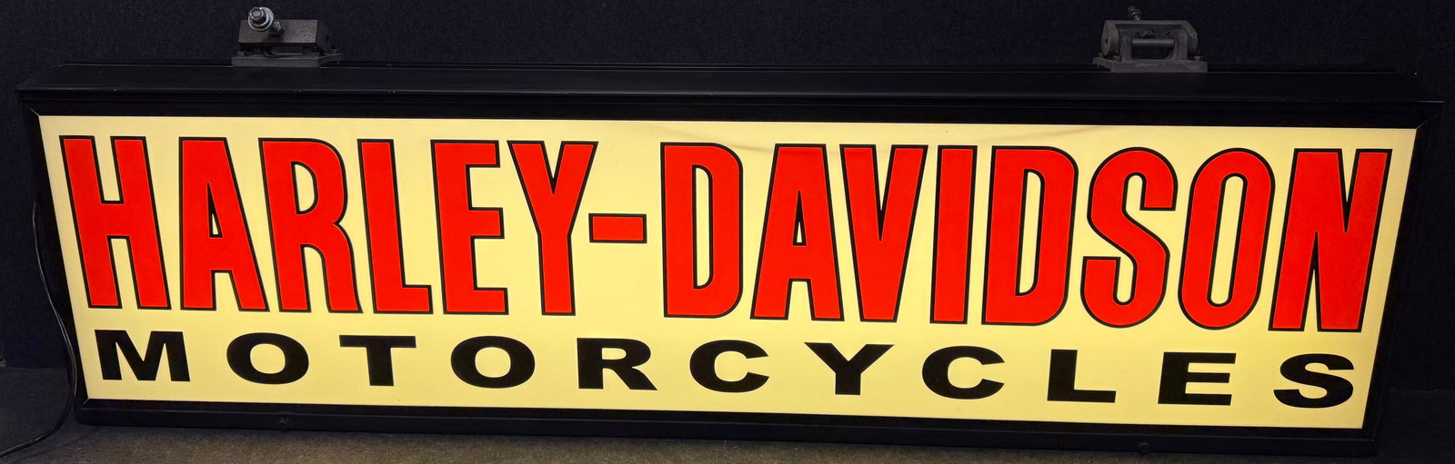 Harley Davidson Nu Art Showroom Lighted Dealer Sign (1 of 10)