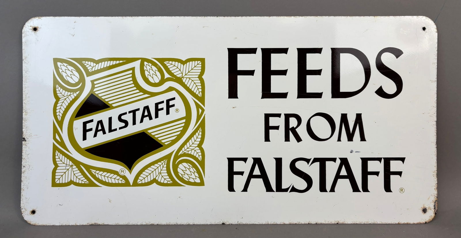 Falstaff Beer Bar Feeds SST Advertising Sign (1 of 4)