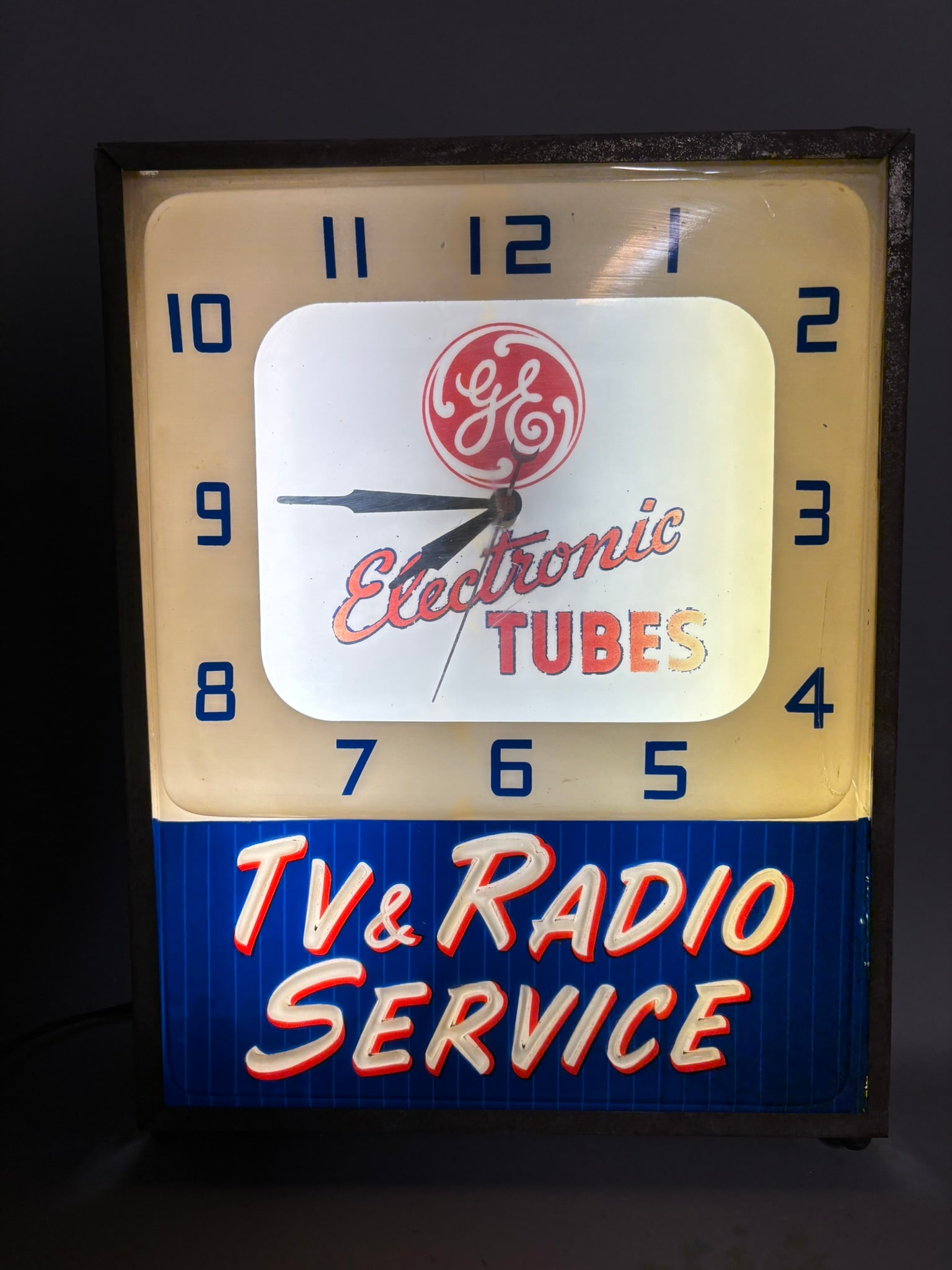 general electric tube ゼネラルエレクトリック　看板　g.e ゼネラルエレクトリック GE 6550A 4本 真空管 @47739 / 中古
