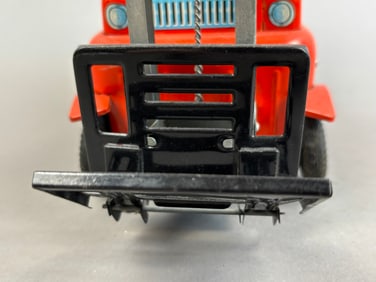 Modern Toy Japanese Tin Battery OP Fork Lift Toy