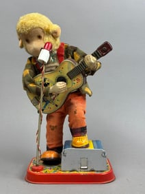 ALPS Rock N Roll Tin Battery OP Monkey Japan Toy