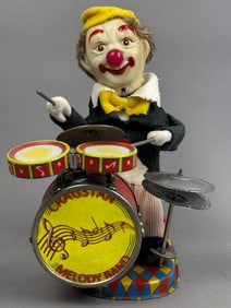 Cragstan ALPS Battery OP Melody Band Drum Clown Toy