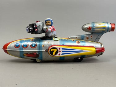 Universe Televiboat ME777 Bump Tin Battery OP Toy
