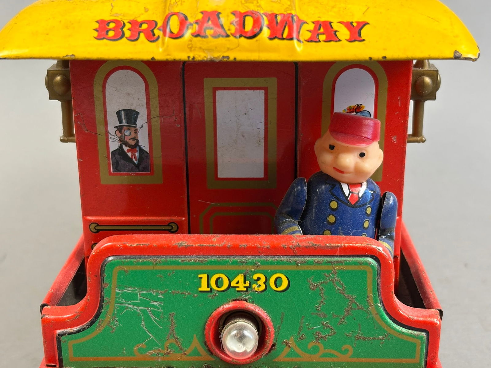Modern Toy Battery OP TIN Broadway Trolley Toy (1 of 15)