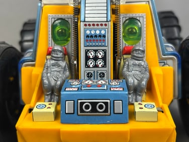 ALPS Lunar Space Explorer Battery OP Tin Toy Japan