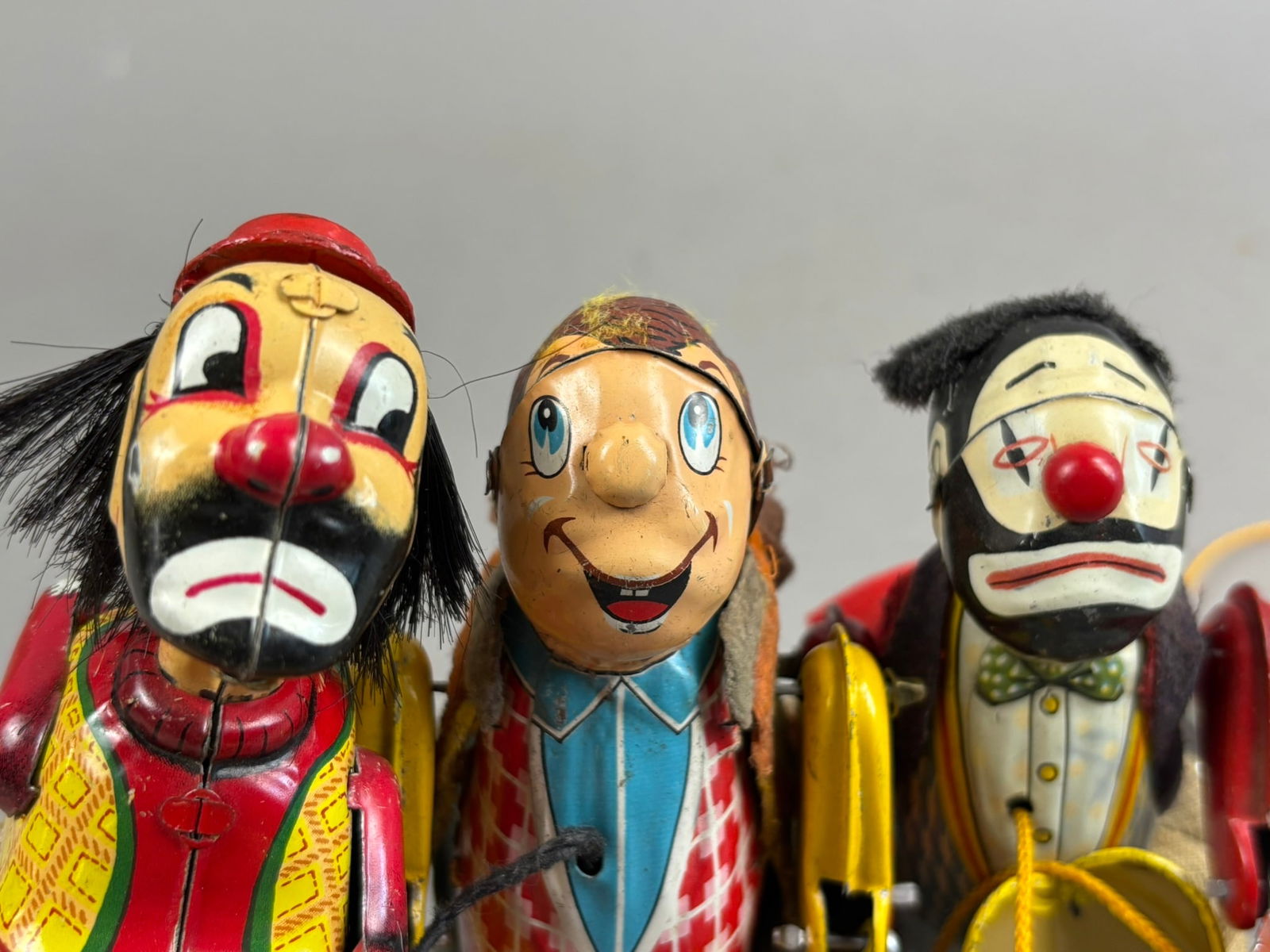 1950's Tin Windup Pango Pango African Dancer By Tps