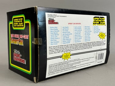 5 NOS World Of Outlaws Diecast Toy Race Cars