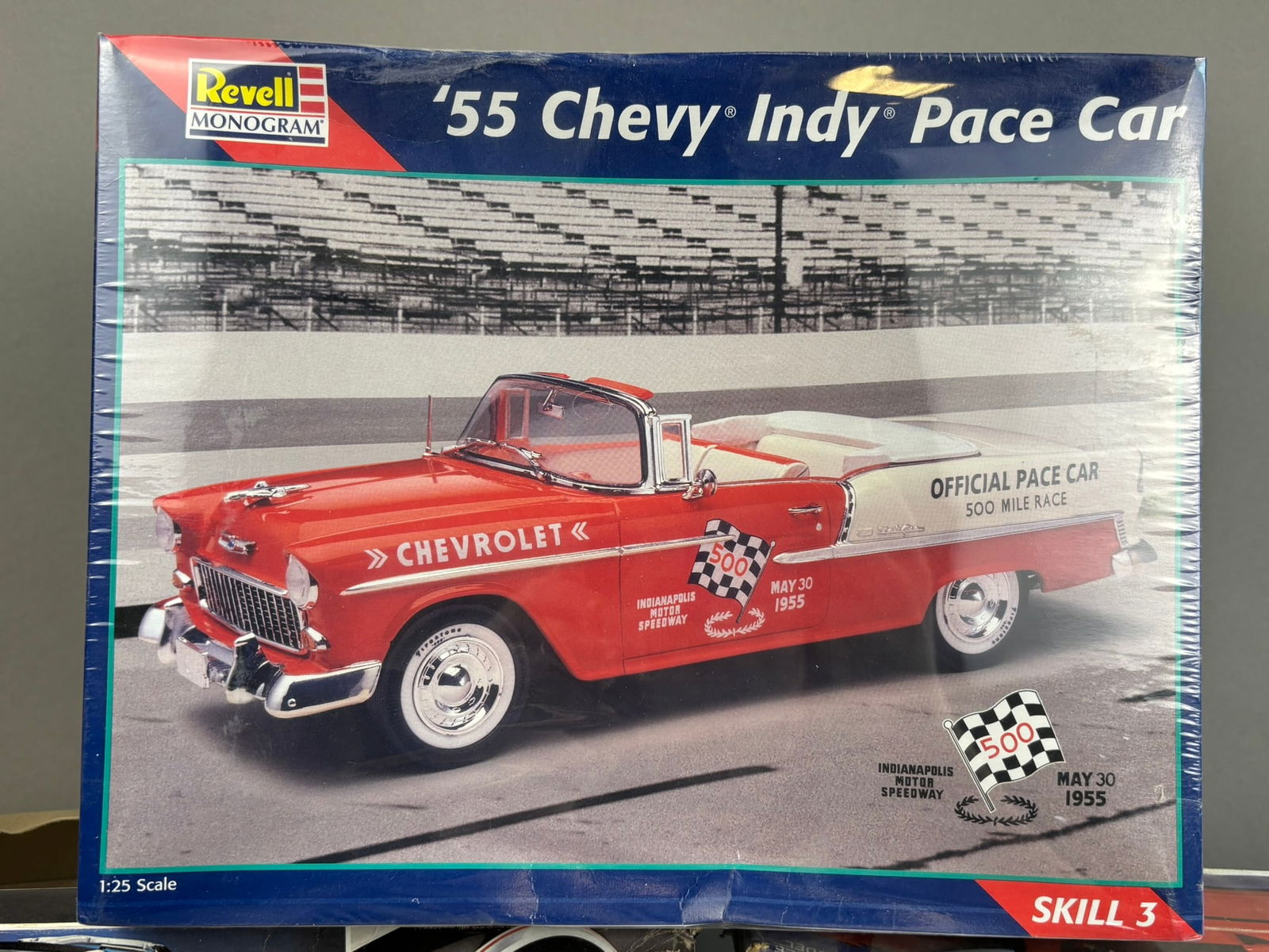 3 NOS Vintage Revell MPC Chev Corvette Pace Models (1 of 13)