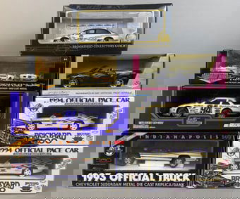 7 NOS Greenlight Brookfield Indy Pace Die Cast Car