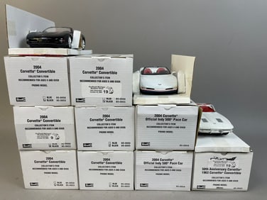 9 NOS Revell 03 04 Chevrolet Corvette Promo Cars