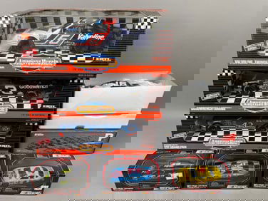 7 NOS Ertl Racing Champions Die Cast Race Cars