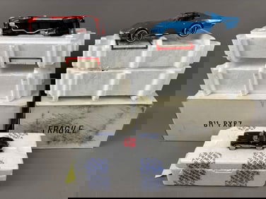 3 NOS Franklin Mint Die Cast Chevrolet Corvette Cars