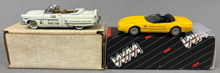 2 NOS Western Model 86 Corvette 53 Ford Pace Cars