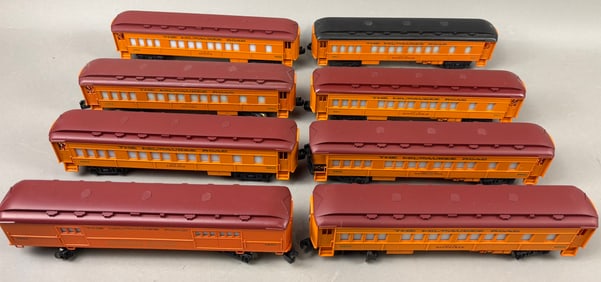 8 Lionel Milwaukee Road Train Passenger Cars