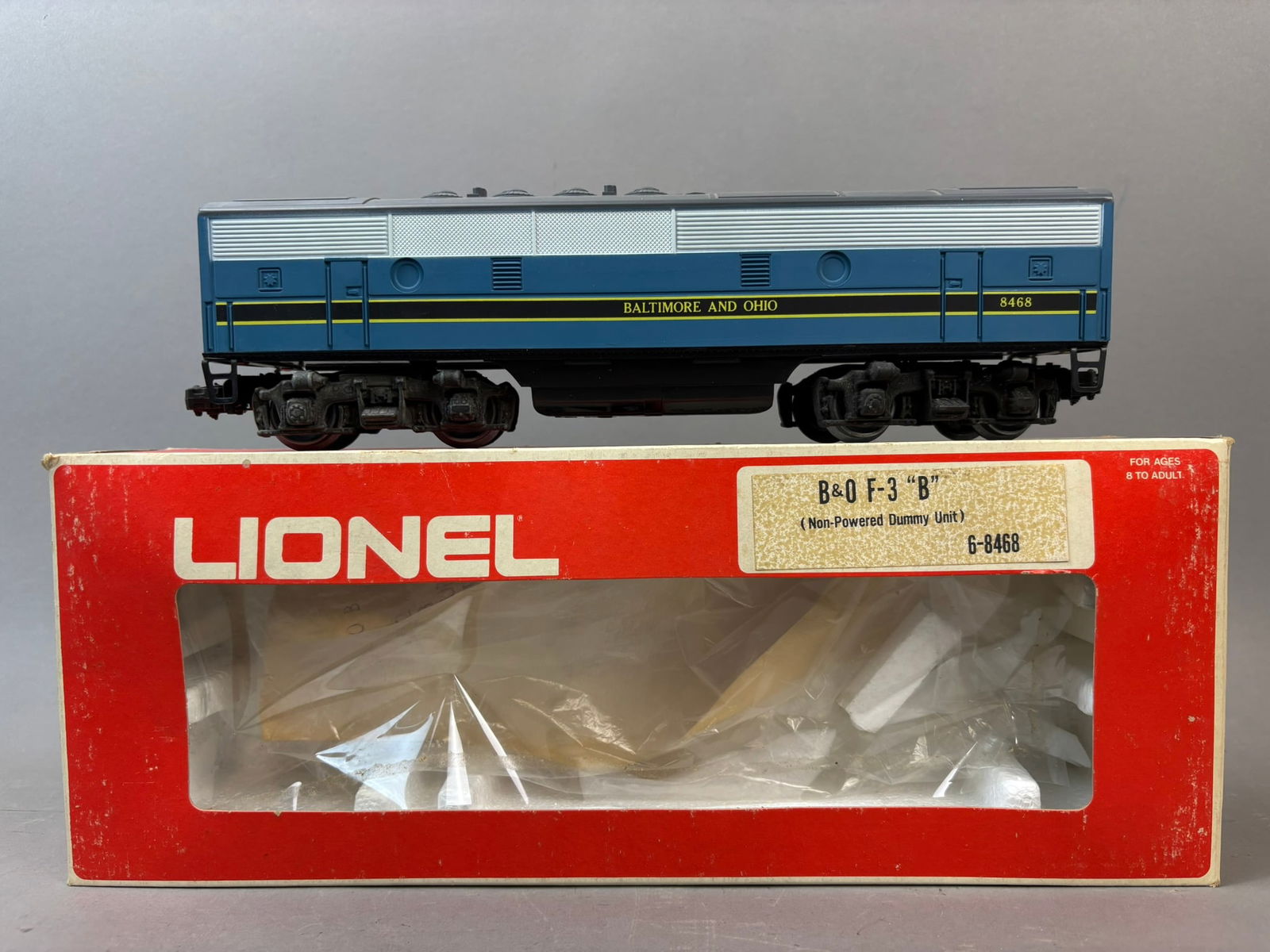 NOS Lionel F3 B B&O Diesel Train Engine 8468 (1 of 14)