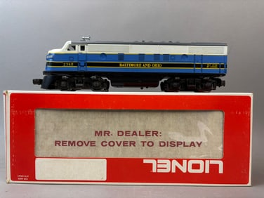 NOS Lionel B&O F3 Diesel Train Engine 2368