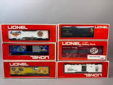6 NOS Lionel Train Box Cars Gold Medal Flour