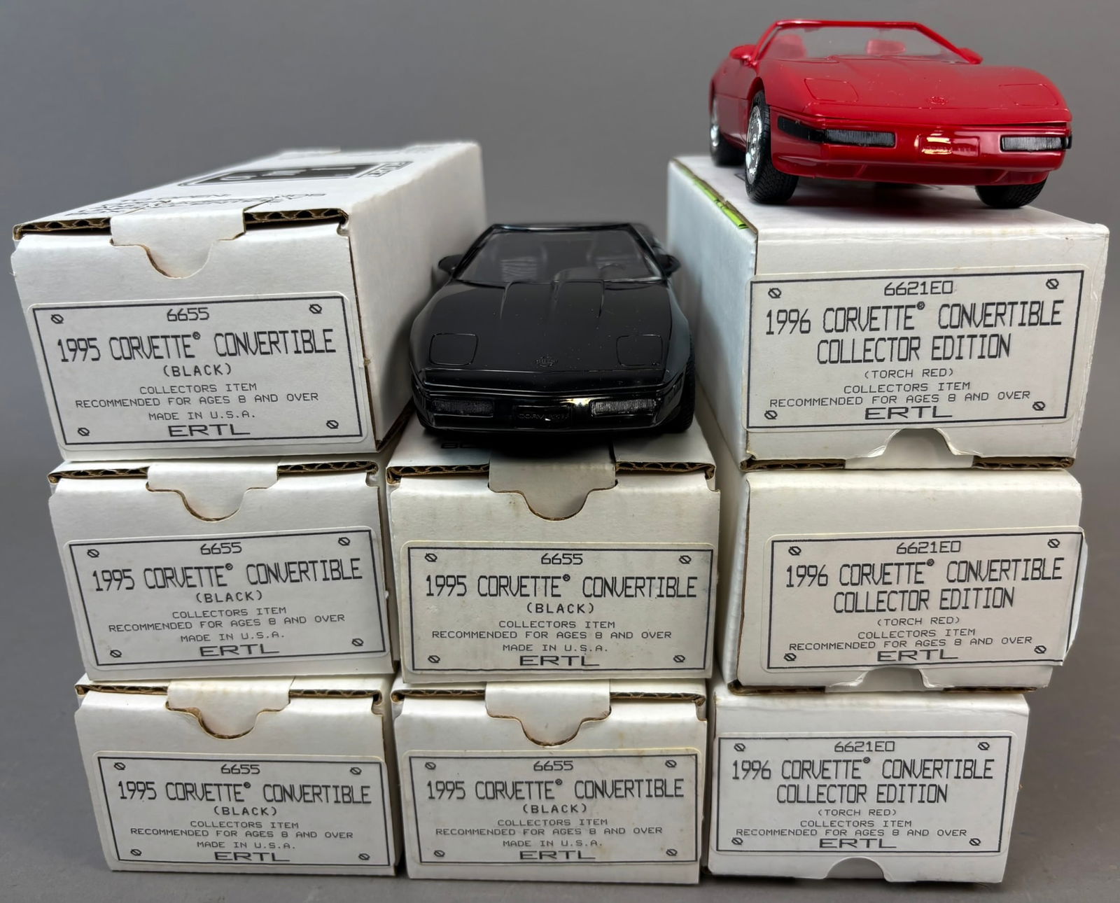 8 NOS Ertl 95 96 Chev Corvette Conv Promo Cars (1 of 13)