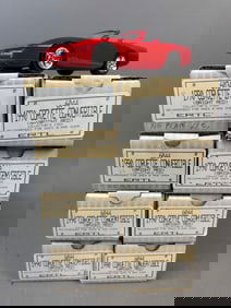 8 NOS Ertl 90 Chev Corvette ZR1 Conv Promo Cars