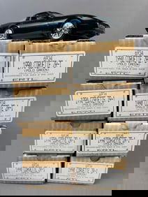 8 NOS Ertl 90 Chev Corvette ZR1 Dealer Promo Cars