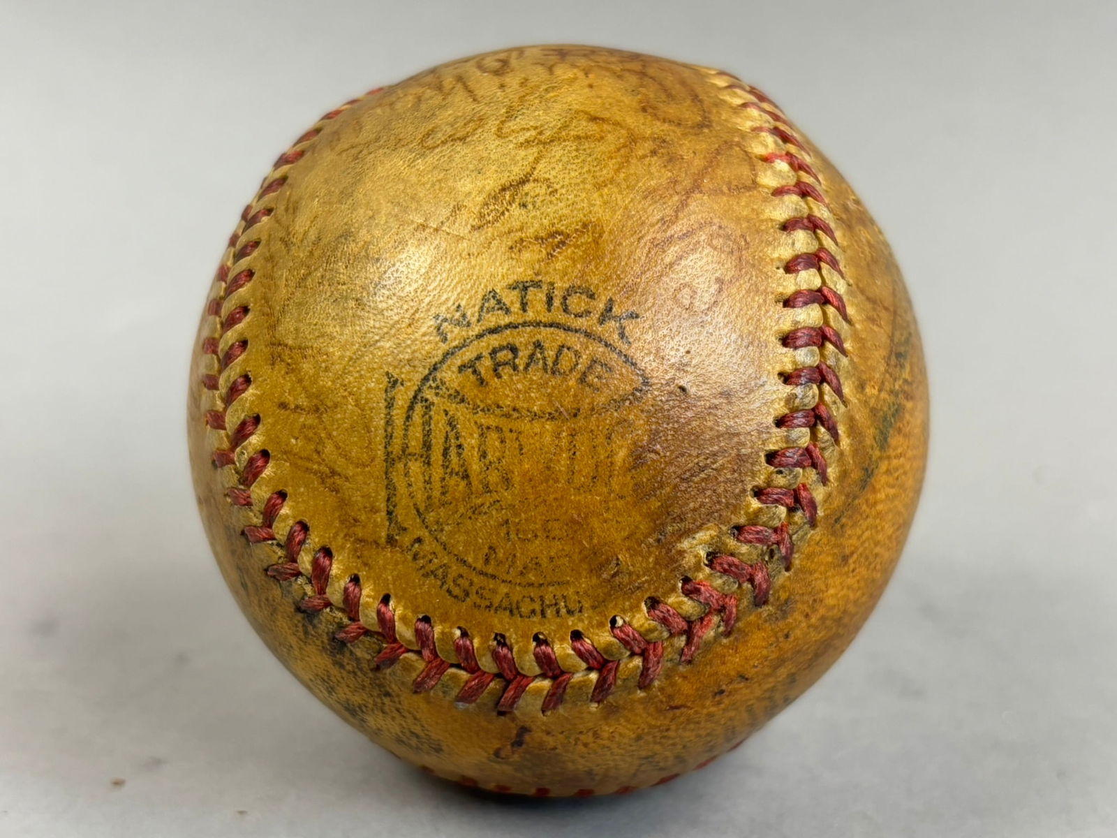 1946 Chicago White Sox Team Multi-Signed Autographed Baseball With Ted Lyons (1 of 11)