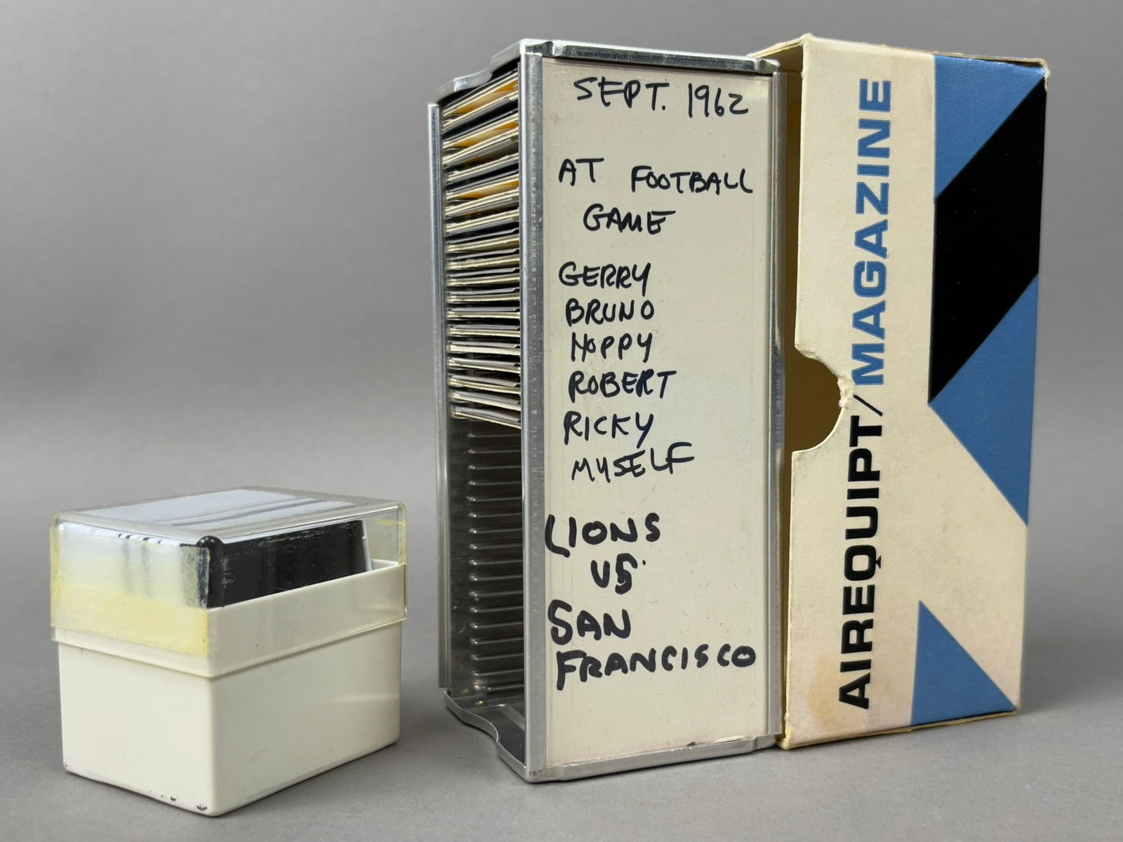 Sept 1962 Detroit Lions vs San Francisco Football Game Slides by James Mackey (1 of 7)