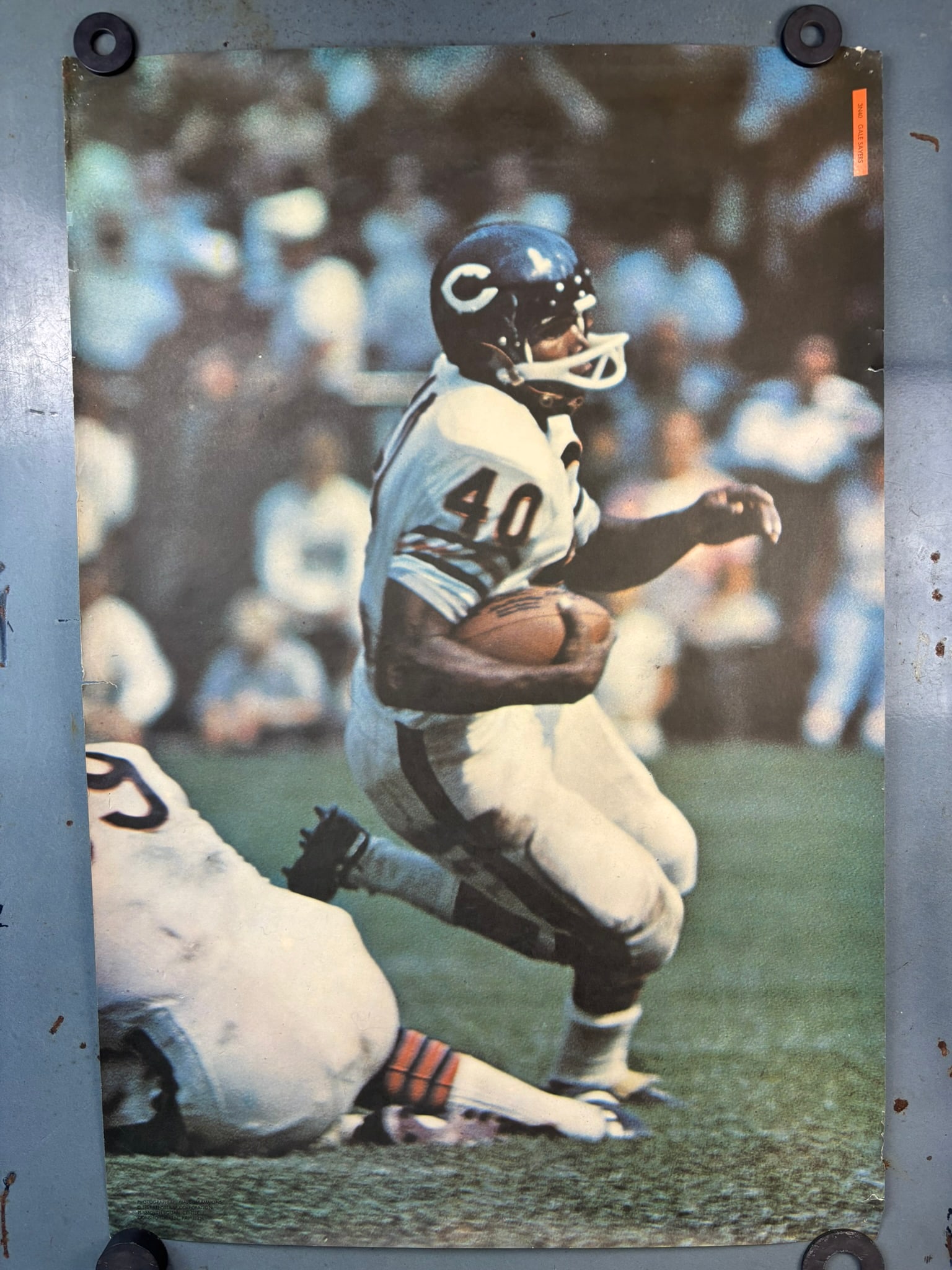 Gale Sayers Chicago Bears Sports Illustrated 1969 Original Poster 24" x 36" (1 of 8)