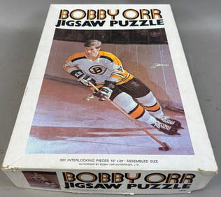 Bobby Orr 500 Interlocking Piece Jigsaw Boston Bruins Puzzle