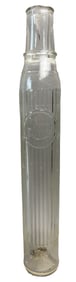 Tiolene Brand Embossed Motor Oil Quart Bottle