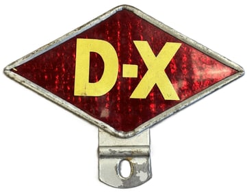 DX Original 1940s License Plate Topper
