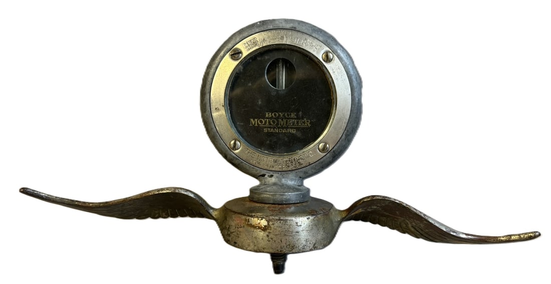 Antique Boyce Motometer Midget Model Radiator Cap Emblem (1 of 11)
