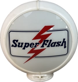 Super Flash Original Gas Pump Globe w/ Capco Body