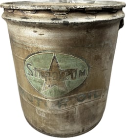 White Star 5 Gallon Staroleum 5 Gallon Motor Oil Can Detroit Michigan