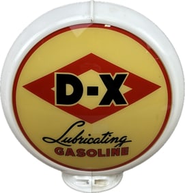 DX Original Lubricating Gasoline Gas Pump Globe w/ Capco Body