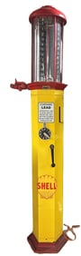 Shell Restored American 10 Gallon Visible Gas Pump