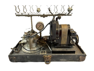 The Berling Magneto Type D81X2 by Ericsson Mfg Buffalo Spark Plug Tester Machine
