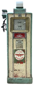 Flying A Gasoline Service Station #155 Computing Gas Pump All Original