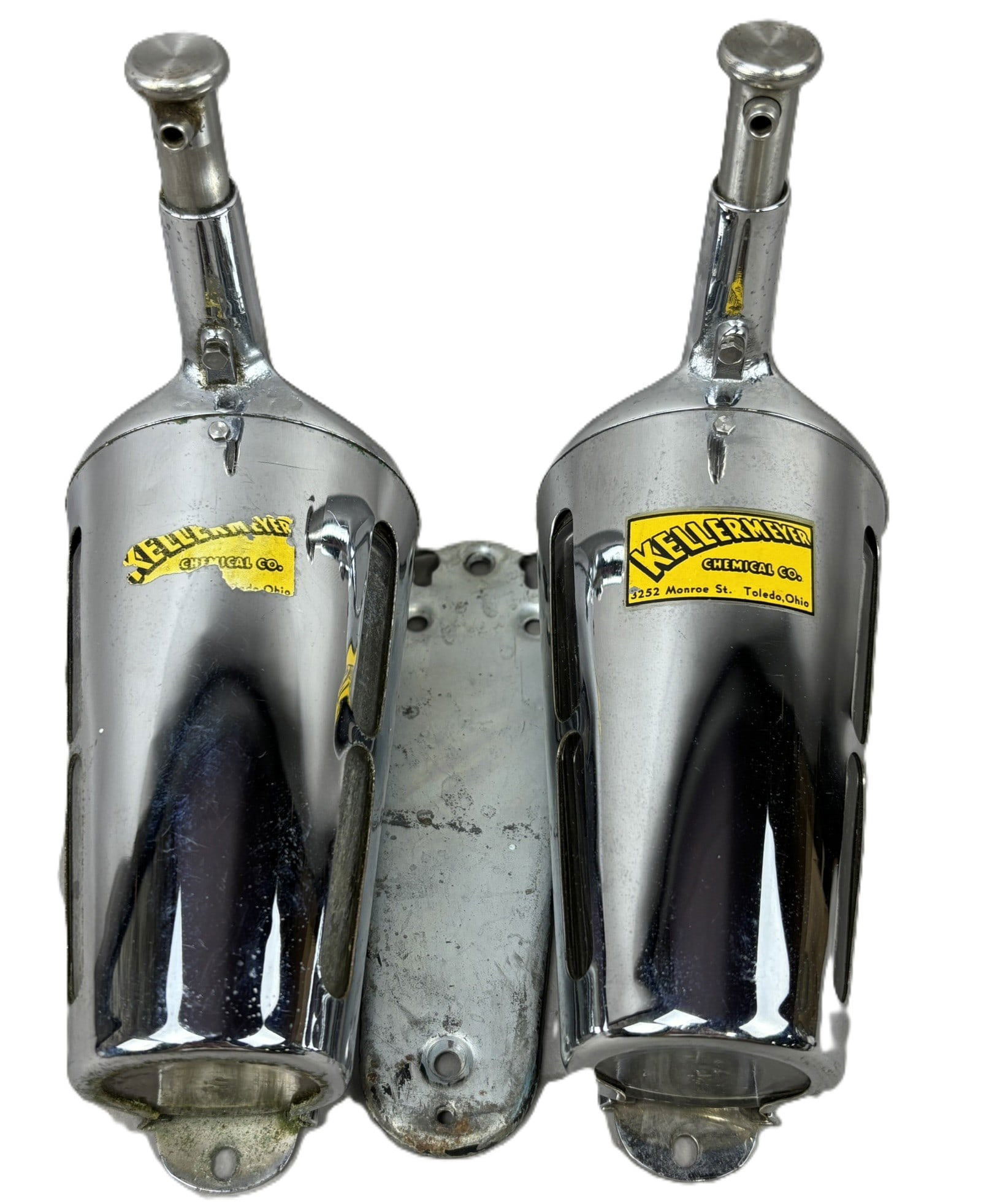 Pair Kellermeyer Chemical Co Dry Soap Service Station Dispensers (1 of 4)