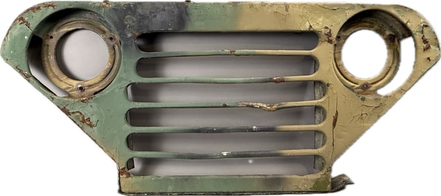 Original 1940s Military Jeep Grille