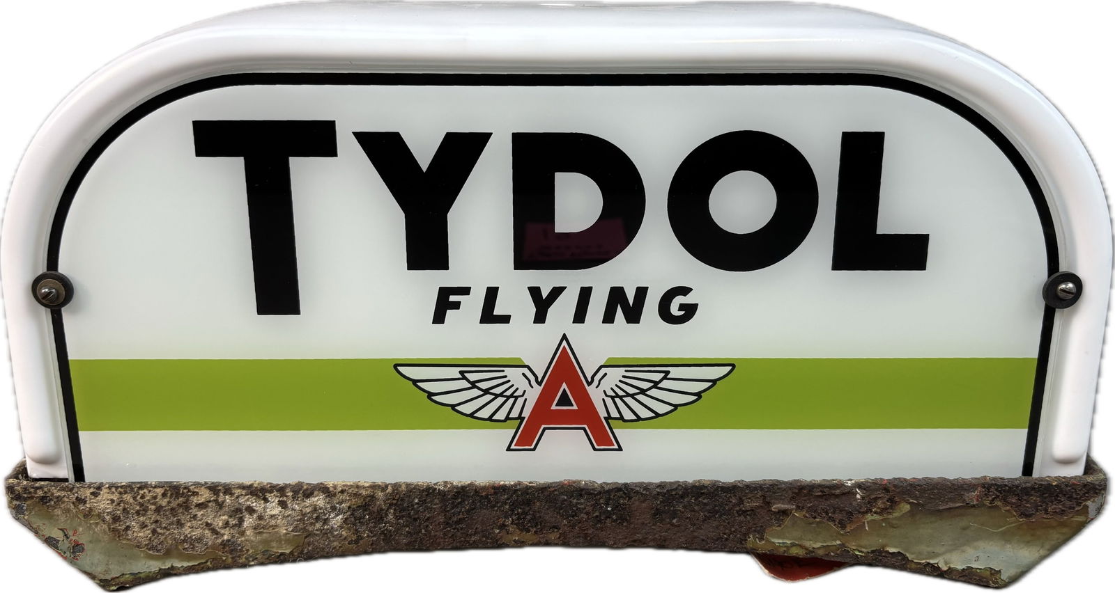 Tydol Flying A Bennett 646 Shoebox Gas Pump Globe (1 of 11)
