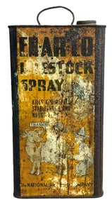 En-Ar-Co Livestock 1 Gallon 1920s Spray Can by National Refining