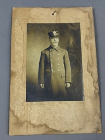 Antique Late 19th Century Michigan Police Officer Cabinet Card