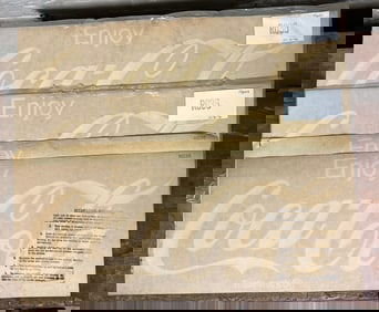 Lot 22 1976 Enjoy Coca Cola 2' Advertising Decals
